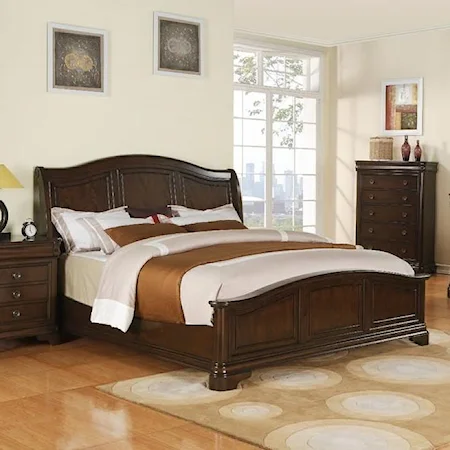 California King Low Profile Bed